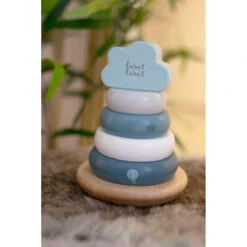 Label Label Blauw Houten Tuimelring Piramide LLWT-25255 11 Label Label Blauw Houten Tuimelring Piramide LLWT-25255 -Babyproducten Winkel dsc04674