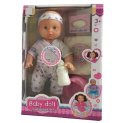 Eco Toys 33cm Pop Paarse Romper Met Accessoires HC531523 6 Eco Toys 33cm Pop Paarse Romper Met Accessoires HC531523 -Babyproducten Winkel eco toys 33cm pop grijze romper met accessoires hc531523 .1 2