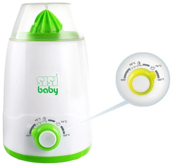 SisiBaby Groen Flessenwarmer SBC-203 2 SisiBaby Groen Flessenwarmer SBC-203 - Afbeelding 2