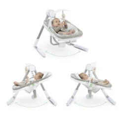 Ingenuity AnyWay Sway PowerAdapt Spruce Portable Babyswing K12058 -Babyproducten Winkel foto 1