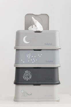 FunkyBox Clay Grey Little Stars FB36 -Babyproducten Winkel funkybox sfeer 9