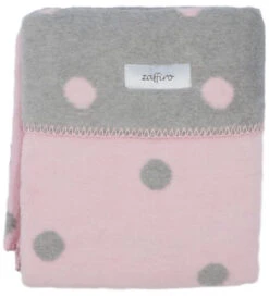 Zaffiro Grijs & Roze Gestipt 100 X 150 Cm Ledikantdeken 15342 8 Zaffiro Grijs & Roze Gestipt 100 X 150 Cm Ledikantdeken 15342 -Babyproducten Winkel grijsrozestippendeken 4