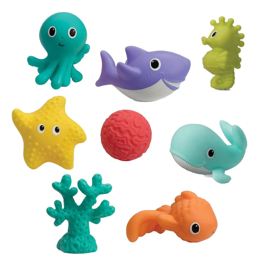 Infantino Aquarium Badspeeltjes BK-305031 1 Infantino Aquarium Badspeeltjes BK-305031
