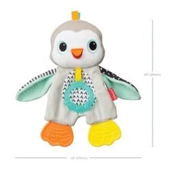 Infantino Cuddly Pinguin Bijtspeeltje BK-316329 -Babyproducten Winkel infantino cuddly pinguin bijtspeeltje bk 316329 2