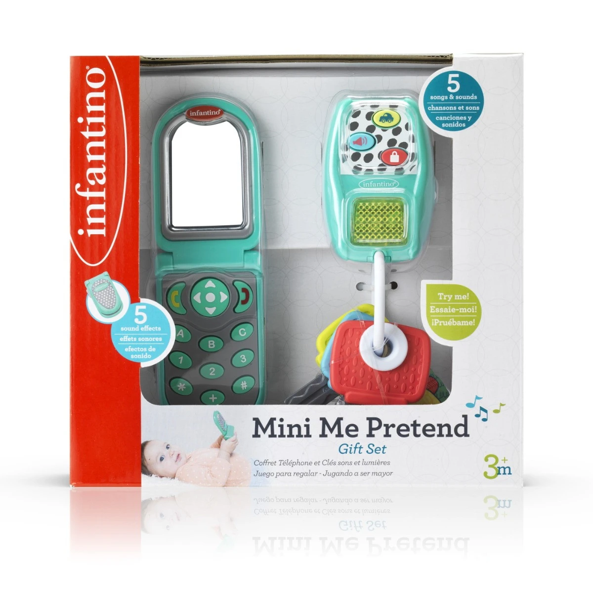 Infantino Mini Me Pretend Speelgoed Giftset BK-315123 3 Infantino Mini Me Pretend Speelgoed Giftset BK-315123 - Afbeelding 3