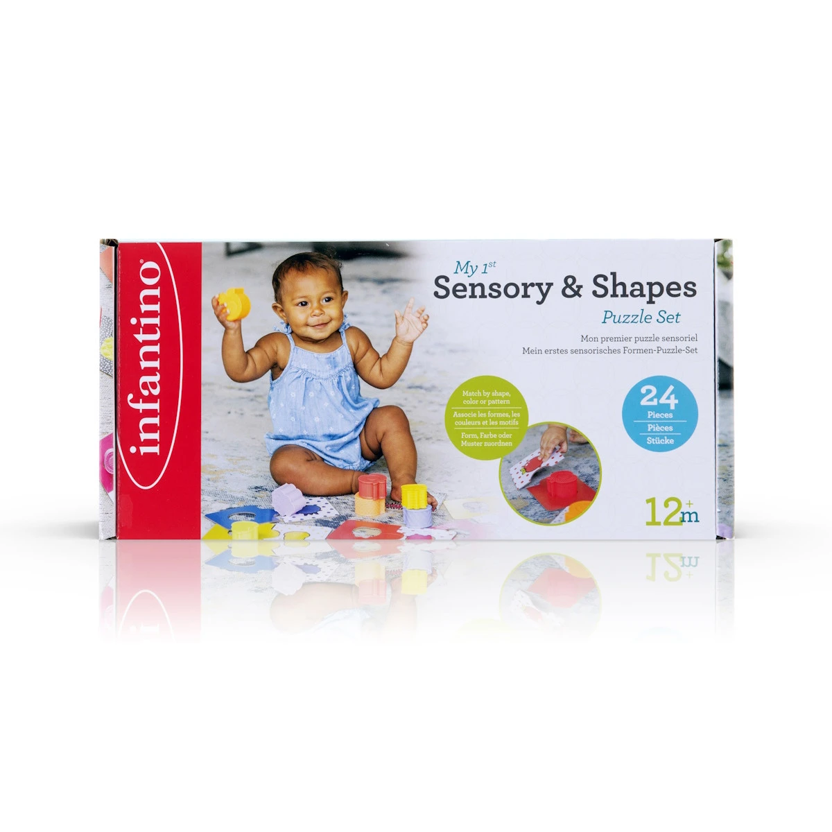 Infantino My First Activity Sensory Puzzel Set BK-315195 6 Infantino My First Activity Sensory Puzzel Set BK-315195 - Afbeelding 6