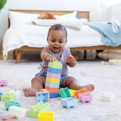 Infantino Super Soft 1st Bouwblokken Set BK-315104 -Babyproducten Winkel infantino super soft 1st bouwblokken set bk 315104 4