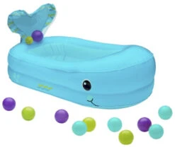 Infantino Whale Bubble Opblaasbaar Babybadje Bk-205016