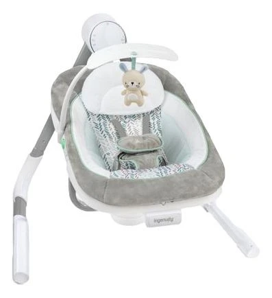 Ingenuity AnyWay Sway PowerAdapt Spruce Portable Babyswing K12058