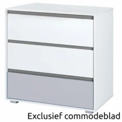 Babykamer Jasmijn: Ledikant En Commode -Babyproducten Winkel jasmijn commode 1