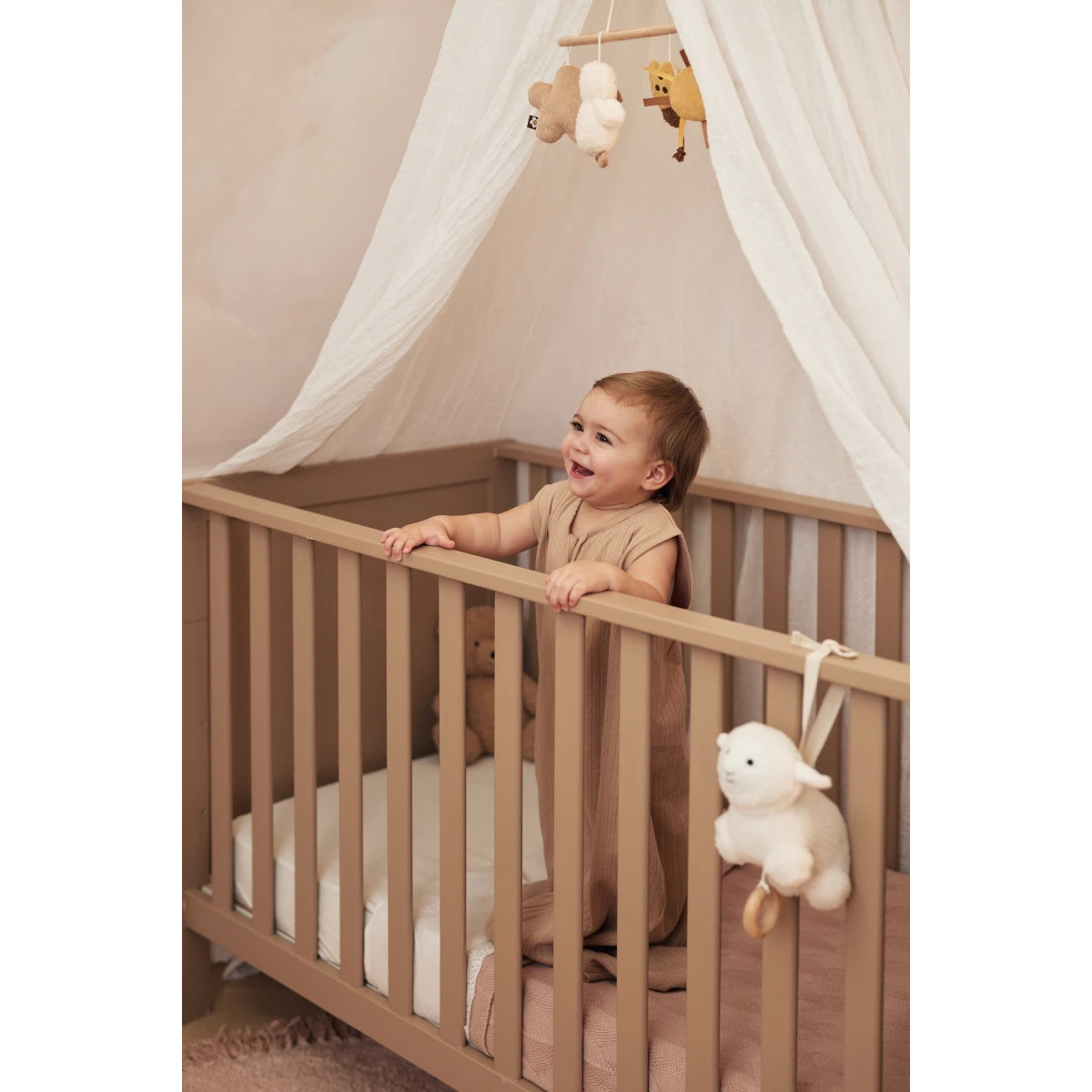 Jollein Ajour Biscuit 110 Cm Zomerslaapzak 048-529-67020 6 Jollein Ajour Biscuit 110 Cm Zomerslaapzak 048-529-67020 - Afbeelding 6