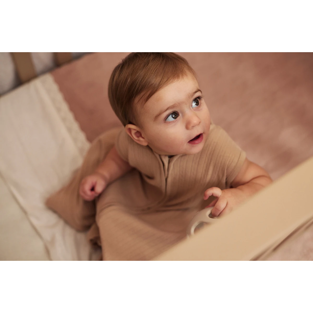 Jollein Ajour Biscuit 110 Cm Zomerslaapzak 048-529-67020 7 Jollein Ajour Biscuit 110 Cm Zomerslaapzak 048-529-67020 - Afbeelding 7