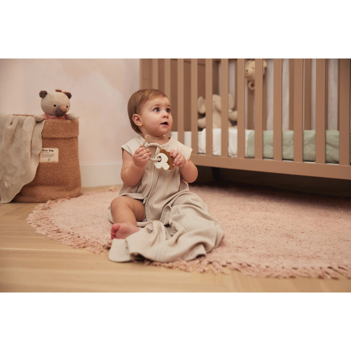 Jollein Ajour Nougat 110 Cm Zomerslaapzak 048-529-67019 5 Jollein Ajour Nougat 110 Cm Zomerslaapzak 048-529-67019 - Afbeelding 5