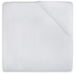 Jollein Badstof Wit 60 X 120 Cm Waterdicht Ledikant Hoeslaken 550-507-00100