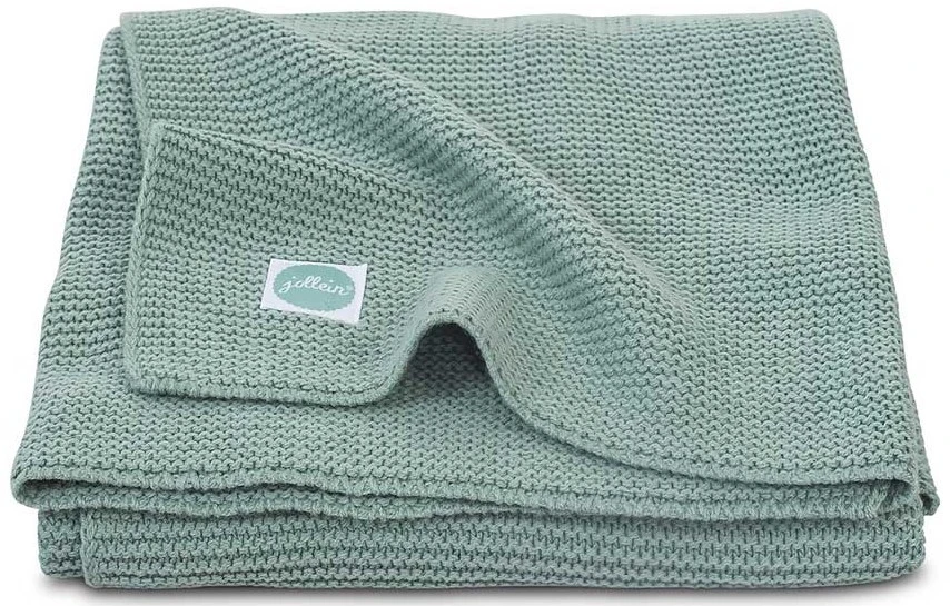 Jollein Basic Knit Forest Green 75x100 Cm Wiegdeken 516-511-65219