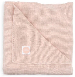 Jollein Basic Knit Pale Pink 75 X 100 Cm Wiegdeken 516-511-65310