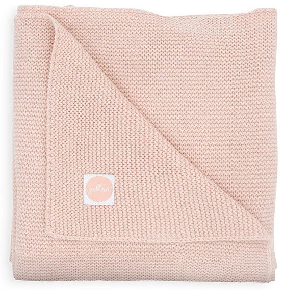 Jollein Basic Knit Pale Pink 75 X 100 Cm Wiegdeken 516-511-65310