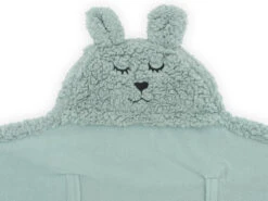 Jollein Bunny Ash Green Wikkeldeken 032-566-66018 -Babyproducten Winkel jollein bunny ash green wikkeldeken 032 566 66018 3