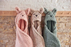 Jollein Bunny Ash Green Wikkeldeken 032-566-66018 -Babyproducten Winkel jollein bunny pale pink wikkeldeken 032 566 66020 5 1