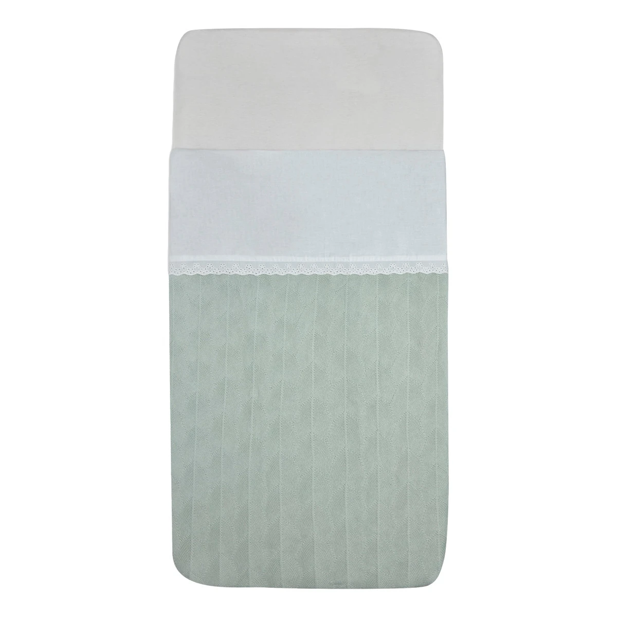 Jollein Lace Ivory 120 X 150 Cm Ledikantlaken 008-524-67031 2 Jollein Lace Ivory 120 X 150 Cm Ledikantlaken 008-524-67031 - Afbeelding 2