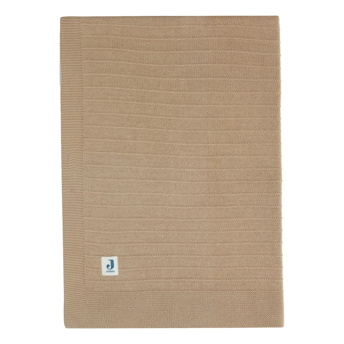 Jollein Pure Knit Biscuit 100x150 Cm Ledikantdeken 516-522-67012 1 Jollein Pure Knit Biscuit 100x150 Cm Ledikantdeken 516-522-67012