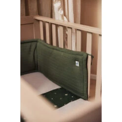 Jollein Pure Knit Leaf Green 30 X 180 Cm Bedbumper 004-895-67010 -Babyproducten Winkel jollein pure knit leaf green 30 x 180 cm bedbumper 004 895 67010 .6