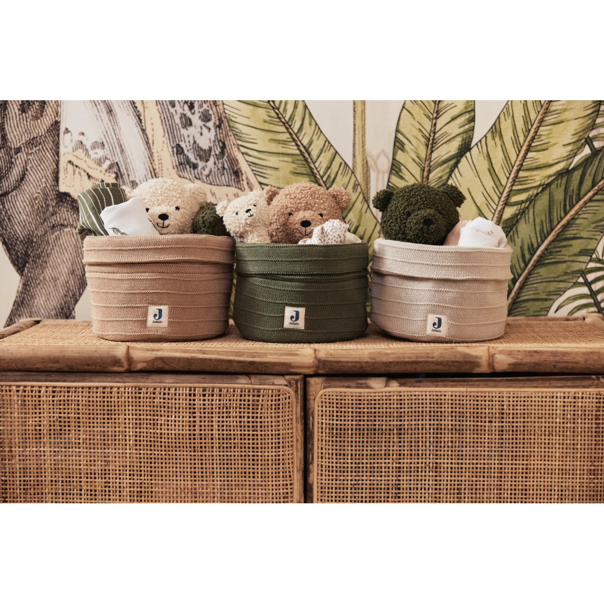 Jollein Pure Knit Nougat Commodemandje 580-001-67011 7 Jollein Pure Knit Nougat Commodemandje 580-001-67011 - Afbeelding 7