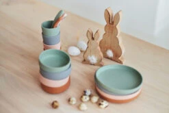 Jollein Ash Green Siliconen Dinerset 705-007-00095 -Babyproducten Winkel jollein siliconen dinerset 3