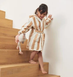 Jollein Stripe Terry Biscuit 1-2jr Badjas 060-808-67000 -Babyproducten Winkel jollein stripe terry biscuit 1 2jr badjas 060 808 67000 6