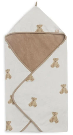 Jollein Teddy Bear 75 X 75 Cm Badcape 534-836-66095 -Babyproducten Winkel jollein teddy bear 75 x 75 cm badcape 534 836 66095 3