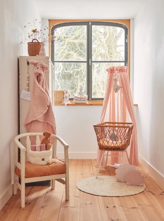 Jollein Vintage Pale Pink 155 Cm Sluier 002-001-00090 - Afbeelding 3