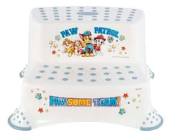 Keeeper PAW Patrol Wit/Blauw 2 Treden Opstapje 1003210029300 -Babyproducten Winkel keeeper paw patrol wit blauw 2 treden opstapje 1003210029300 2