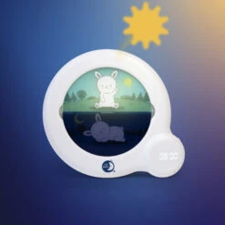 KidSleep Classic Essential Wit LED Slaaptrainer En Kinderwekker 0025 -Babyproducten Winkel kidsleep classic essential wit led slaaptrainer en kinderwekker 0025 4