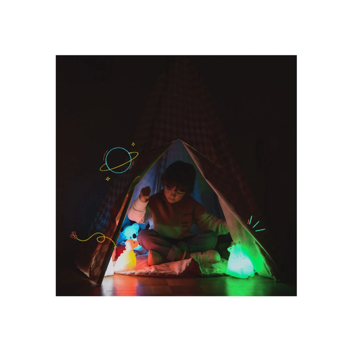 Kidywolf Kidynight Wolf Nachtlampje 6 Kidywolf Kidynight Wolf Nachtlampje - Afbeelding 6