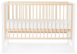 Kinderkraft Mia Wit Ledikant KKHMIAWHT0000 -Babyproducten Winkel kinderkraft mia wit ledikant incl. matras kkhmiawht000m 1 4 1