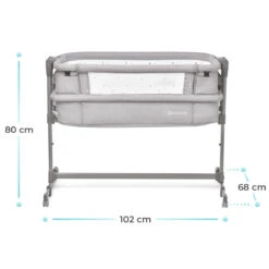 Kinderkraft Neste Up Grey Light Melange Wieg Aan Bed KKLNESTGRY000N 21 Kinderkraft Neste Up Grey Light Melange Wieg Aan Bed KKLNESTGRY000N -Babyproducten Winkel kinderkraft neste up grey light melange wieg aan bed kklnestgry000n 7
