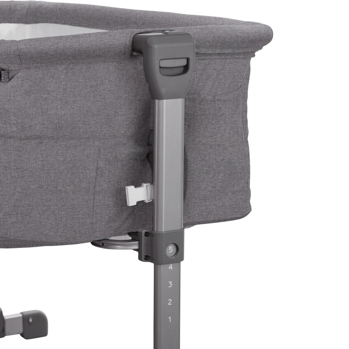 Kinderkraft Neste Up Grey Light Melange Wieg Aan Bed KKLNESTGRY000N 8 Kinderkraft Neste Up Grey Light Melange Wieg Aan Bed KKLNESTGRY000N - Afbeelding 8