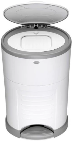 Korbell Wit Nappy Disposal System Luieremmer M250DSW -Babyproducten Winkel korbell luieremmer wit 4