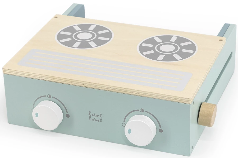 Label Label Groen Houten Kookstel LLWT-24760 2 Label Label Groen Houten Kookstel LLWT-24760 - Afbeelding 2