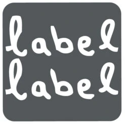 Label Label Roze Houten Keuken LLWT-25385 -Babyproducten Winkel label label logo 21 1