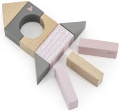 Label Label Roze 50 Stuks Houten Blokken LLWT-25347 11 Label Label Roze 50 Stuks Houten Blokken LLWT-25347 -Babyproducten Winkel label label roze 50 stuks houten blokken llwt 25347 3