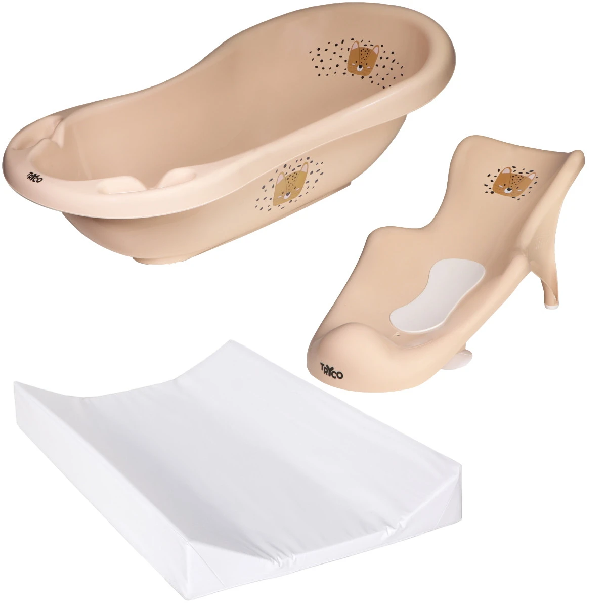 Tryco Leopard Lenny Sand Badset 1 Tryco Leopard Lenny Sand Badset
