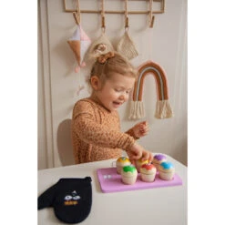 Label Label Barbapapa Houten Cupcakes Set LLBB-35808 -Babyproducten Winkel llbb 35793 label label barbapapa wooden cupcakes set 12