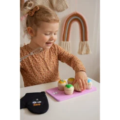 Label Label Barbapapa Houten Cupcakes Set LLBB-35808 -Babyproducten Winkel llbb 35793 label label barbapapa wooden cupcakes set 13