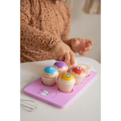 Label Label Barbapapa Houten Cupcakes Set LLBB-35808 -Babyproducten Winkel llbb 35793 label label barbapapa wooden cupcakes set 20