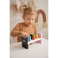 Label Label Barbapapa Houten Hamerbank LLBB-35854 7 Label Label Barbapapa Houten Hamerbank LLBB-35854 -Babyproducten Winkel llbb 35854 barbapapa wooden hammer bench 07