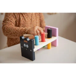 Label Label Barbapapa Houten Hamerbank LLBB-35854 8 Label Label Barbapapa Houten Hamerbank LLBB-35854 -Babyproducten Winkel llbb 35854 barbapapa wooden hammer bench 08