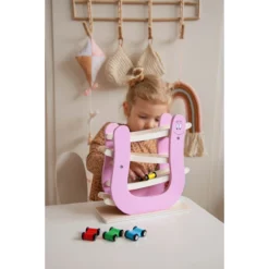 Label Label Barbapapa Houten Autobaan LLBB-37032 8 Label Label Barbapapa Houten Autobaan LLBB-37032 -Babyproducten Winkel llbb 37032 barbapapa wooden car slider 05