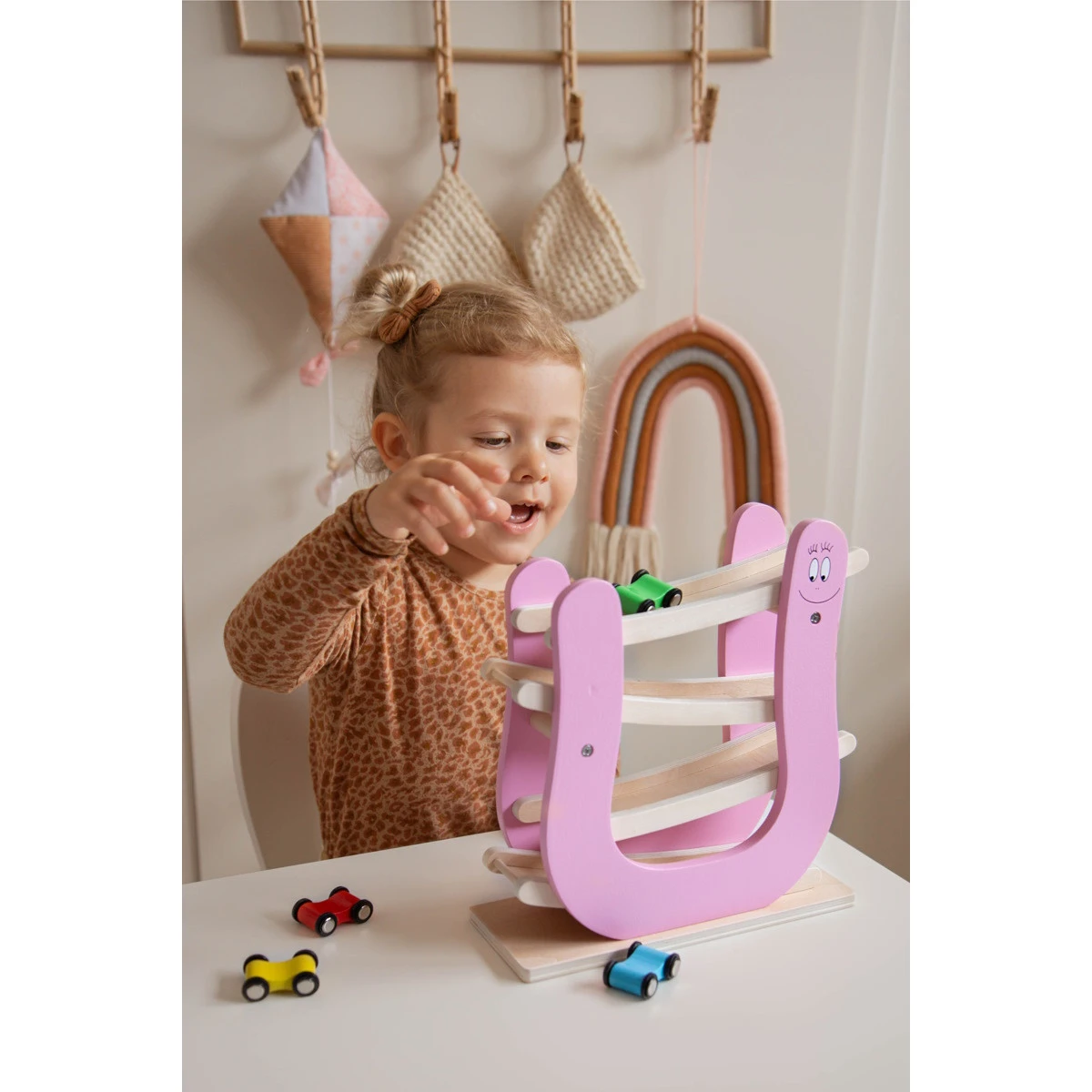 Label Label Barbapapa Houten Autobaan LLBB-37032 3 Label Label Barbapapa Houten Autobaan LLBB-37032 - Afbeelding 3