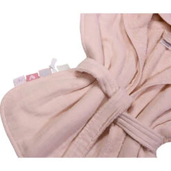 Label Label Blush Pink Badstof/Hydrofiel Badjas LLTT-934666 -Babyproducten Winkel lltt 934666 bath robe blush pink 03